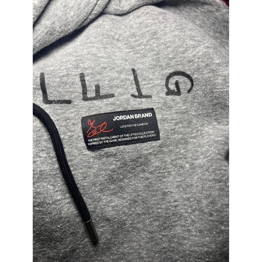 Jordan X Russell Westbrook Why Not? Pullover‎ Hoodie Mens Grey Sz Med
